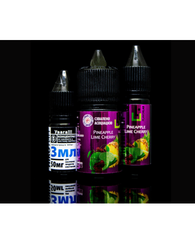 Набор для самозамеса Flavorlab Aroma MAX Pineapple Cherry Lime Ананас Вишня Лайм 50 мг 30 мл - фото 6