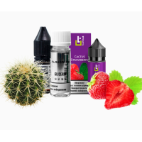 Набор для самозамеса Flavorlab Aroma MAX Strawberry Cactus Кактус Клубника 50 мг 30 мл