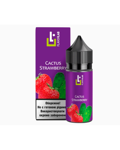 Набор для самозамеса Flavorlab Aroma MAX Strawberry Cactus Кактус Клубника 50 мг 30 мл - фото 6