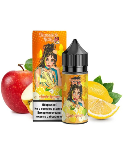 Набор для самозамеса Flavorlab Lady Apple Lemon Яблоко Лимон 50 мг 30 мл - фото 3