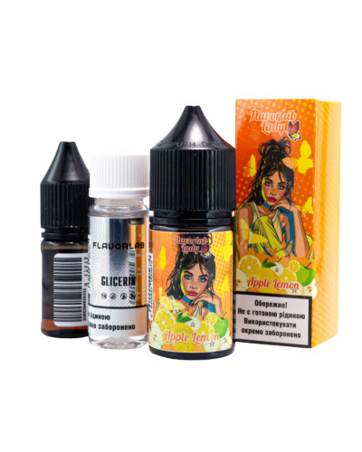 Набор для самозамеса Flavorlab Lady Apple Lemon Яблоко Лимон 50 мг 30 мл - фото 4
