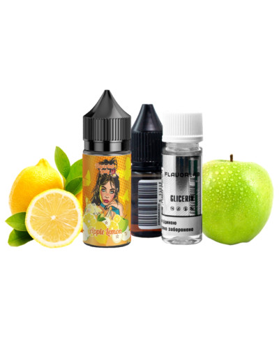 Набор для самозамеса Flavorlab Lady Apple Lemon Яблоко Лимон 50 мг 30 мл - фото 2