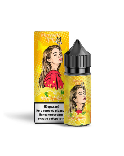 Набор для самозамеса Flavorlab Lady Beer Lemon Пиво Лимон 50 мг 30 мл - фото 3