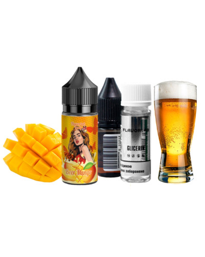 Набор для самозамеса Flavorlab Lady Beer Mango Пиво Манго 50 мг 30 мл - фото 3