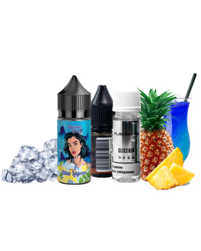 Набор для самозамеса Flavorlab Lady Blue Lagoon Голубая Лагуна 50 мг 30 мл - фото 2
