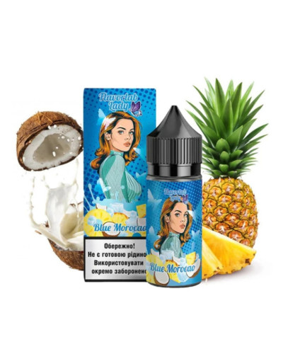 Набор для самозамеса Flavorlab Lady Blue Morocao Ананас Кокос 50 мг 30 мл