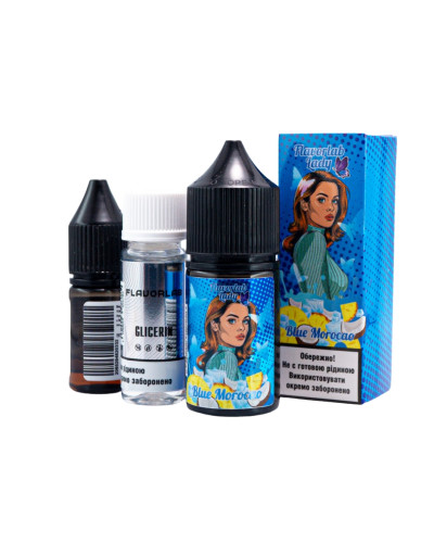 Набор для самозамеса Flavorlab Lady Blue Morocao Ананас Кокос 50 мг 30 мл - фото 3