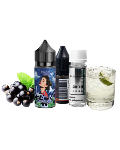 Набор для самозамеса Flavorlab Lady Currant Gin Смородиновый Джин 50 мг 30 мл