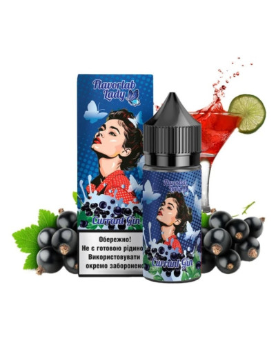 Набор для самозамеса Flavorlab Lady Currant Gin Смородиновый Джин 50 мг 30 мл - фото 3