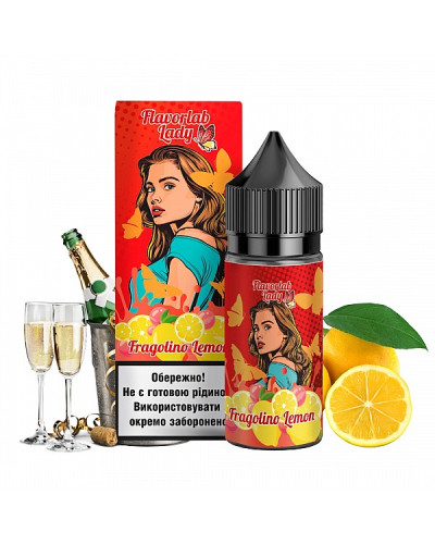 Набор для самозамеса Flavorlab Lady Fragolino Lemon Вино Лимон 50 мг 30 мл - фото 3