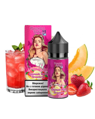 Набор для самозамеса Flavorlab Lady Lemonade Melon Strawberry Лимонад Дыня Клубника 50 мг 30 мл