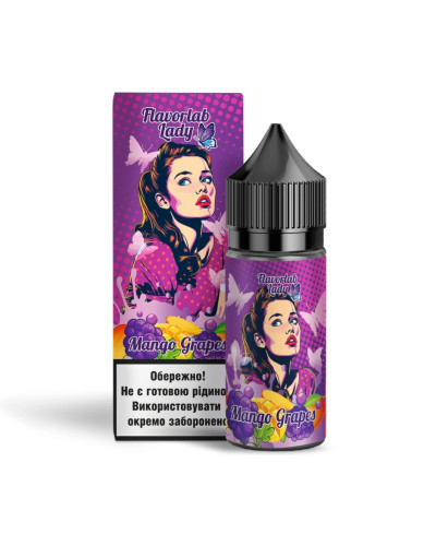 Набор для самозамеса Flavorlab Lady Mango Grapes Манго Виноград 50 мг 30 мл - фото 4