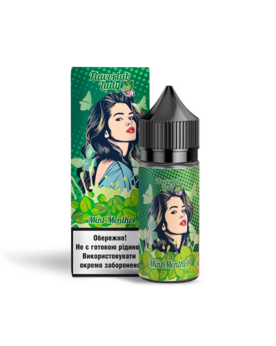 Набор для самозамеса Flavorlab Lady Mint Menthol Мята Ментол 50 мг 30 мл - фото 4