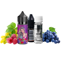 Набор для самозамеса Flavorlab Lady Raspberry Grapes Малина Виноград 50 мг 30 мл