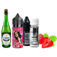 Набор для самозамеса Flavorlab Lady Strawberry Сider Клубничный Сидр 50 мг 30 мл