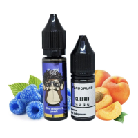 Набор для самозамеса Flavorlab FL350 mini Blue Raspberry Peach Голубая малина Персик 50 мг 15 мл