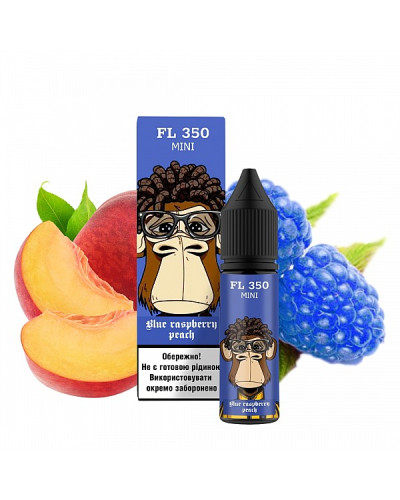 Набор для самозамеса Flavorlab FL350 mini Blue Raspberry Peach Голубая малина Персик 50 мг 15 мл - фото 4