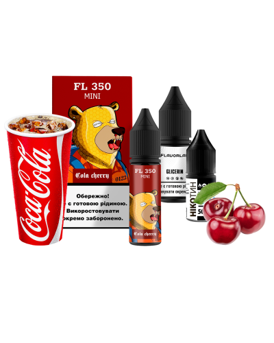Набор для самозамеса Flavorlab FL350 mini Cola Cherry Кола Вишня 50 мг 15 мл