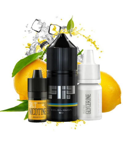 Набор для самозамеса Flip Salt Cold Lemon Ледяной Лимон - 30Мл/50Мг 50 мг 30 мл - фото 3