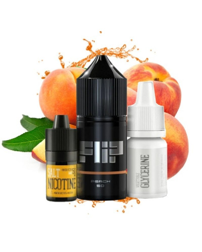 Набор для самозамеса Flip Salt Peach Персик - 30Мл/50Мг 50 мг 30 мл