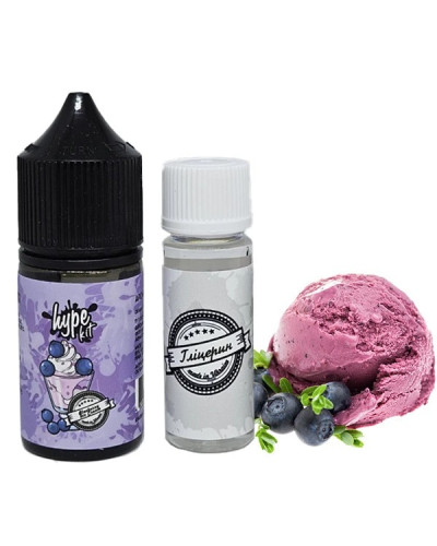Набор для самозамеса Hype Blueberry Ice Cream, 30мл/50мг 50 мг 30 мл - фото 5