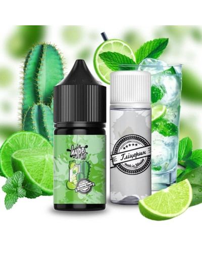 Набор для самозамеса Hype Cactus Lime 50 мг 30 мл - фото 3