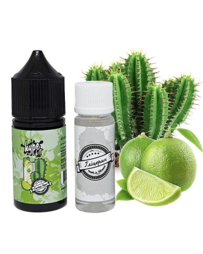 Набор для самозамеса Hype Cactus Lime 50 мг 30 мл - фото 5