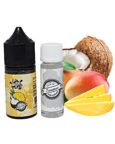 Набор для самозамеса Hype Mango Coconut, 30мл/50мг 50 мг 30 мл - фото 4