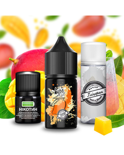 Набор для самозамеса Hype Mango, 30мл/50мг 50 мг 30 мл