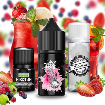 Набор для самозамеса Hype Pink lemonade, 30мл/50мг 50 мг 30 мл - фото 4