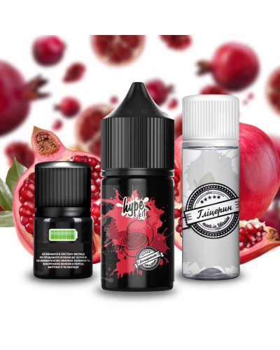 Набор для самозамеса Hype Pomegranate, 30мл/50мг 50 мг 30 мл - фото 2