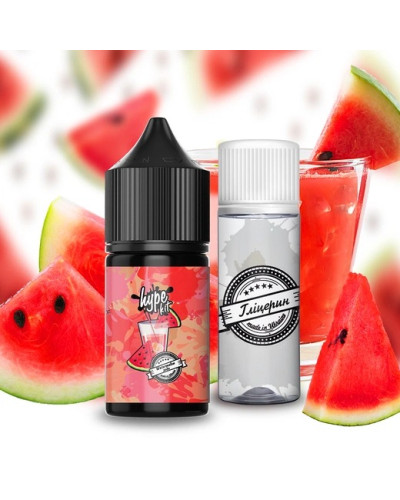 Набор для самозамеса Hype Watermelon Soda, 30мл/50мг 50 мг 30 мл - фото 3