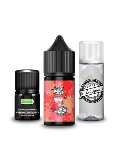 Набор для самозамеса Hype Watermelon Soda, 30мл/50мг 50 мг 30 мл - фото 5