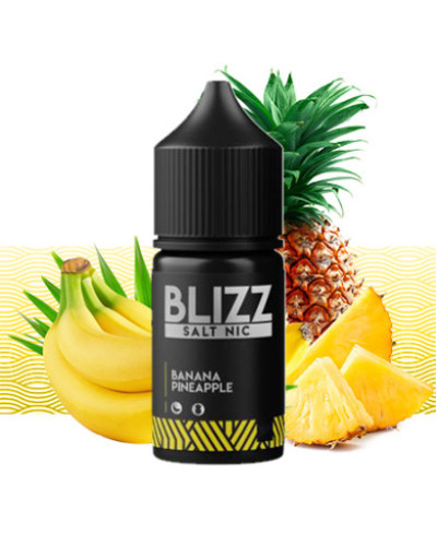 Набор для самозамеса Blizz Banana Pineapple Банан и Ананас 50 мг 30 мл - фото 3