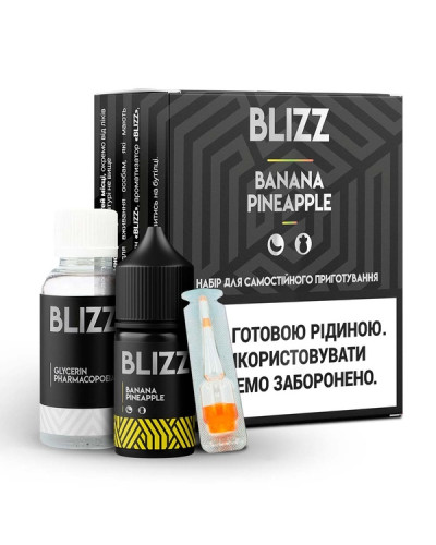 Набор для самозамеса Blizz Banana Pineapple Банан и Ананас 50 мг 30 мл