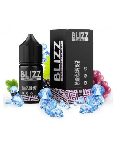 Набор для самозамеса Blizz Black Grape Currant Ice Виноград и смородина со льдом 50 мг 30 мл - фото 4