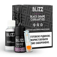 Набор для самозамеса Blizz Black Grape Currant Ice Виноград и смородина со льдом 50 мг 30 мл