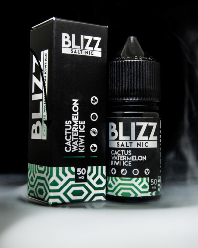 Набор для самозамеса Blizz Cactus Watermelon Kiwi Ice Кактусу, Кавуна та Ківі з льодом 50 мг 30 мл - фото 3