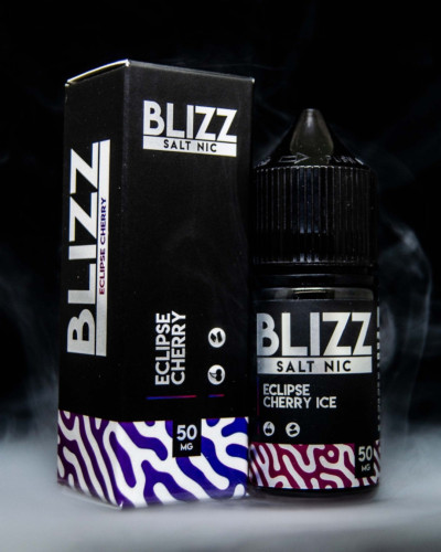 Набор для самозамеса Blizz Eclipse Cherry Ice Вишневая жвачка с холодком 50 мг 30 мл - фото 4