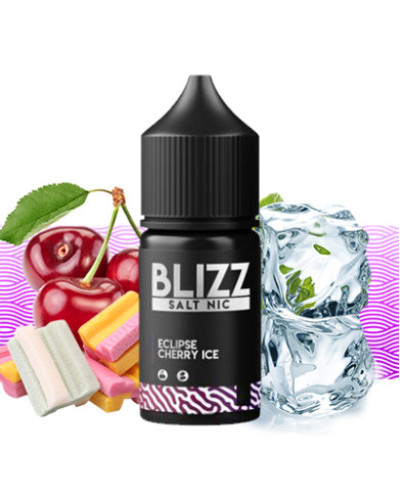 Набор для самозамеса Blizz Eclipse Cherry Ice Вишневая жвачка с холодком 50 мг 30 мл - фото 5