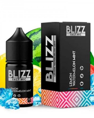 Набор для самозамеса Blizz Lemon Watermelon Mint Арбуз и Лимон з Мятой 50 мг 30 мл - фото 3