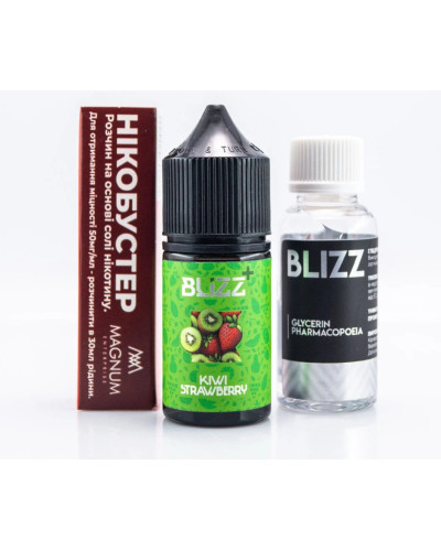 Набор для самозамеса Blizz Plus Kiwi Strawberry Сладкое Киви и Клубника 50 мг 30 мл