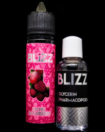Набор для самозамеса Blizz Plus Lychee Raspberry Личи и Малина 50 мг 30 мл - фото 5