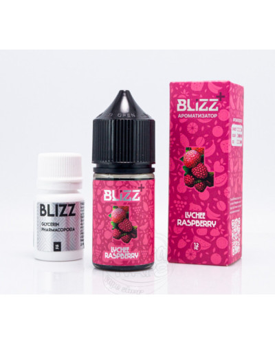 Набор для самозамеса Blizz Plus Lychee Raspberry Личи и Малина 50 мг 30 мл
