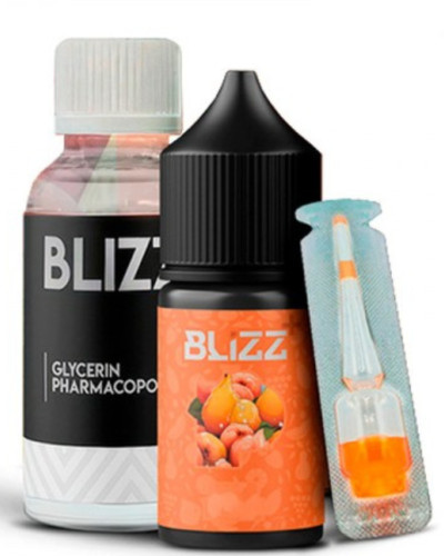 Набор для самозамеса Blizz Plus Pear and Peach Груша и Яблоко 50 мг 30 мл - фото 3