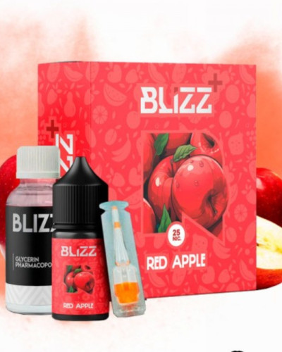 Набор для самозамеса Blizz Plus Red Apple Красное яблоко 50 мг 30 мл
