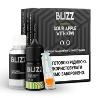 Набор для самозамеса Blizz Sour Apple with Kiwi Зелене яблуко та Ківі 50 мг 30 мл