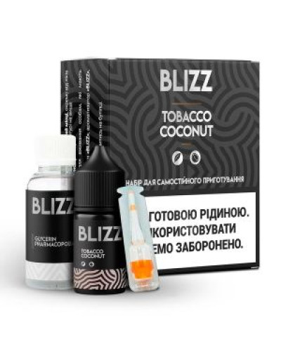 Набор для самозамеса Blizz Tobacco Coconut Табак с Кокосом 50 мг 30 мл