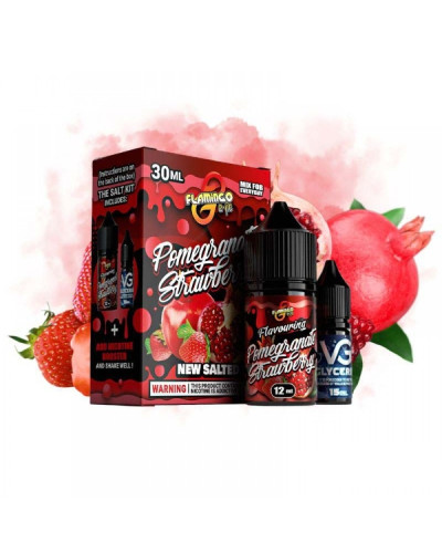 Набор для самозамеса Flamingo Pomegranate Strawberry 50 мг 30 мл