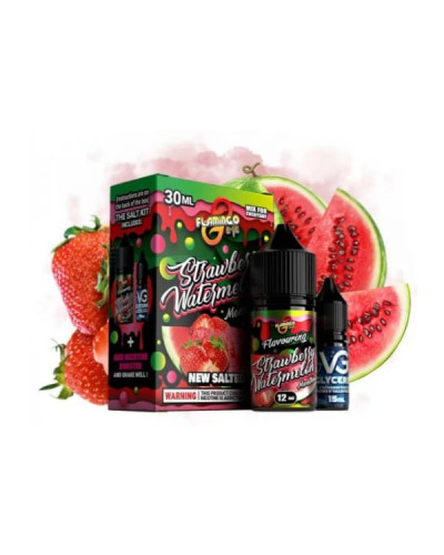 Набор для самозамеса Flamingo Strawberry Watermelon Menthol 50 мг 30 мл